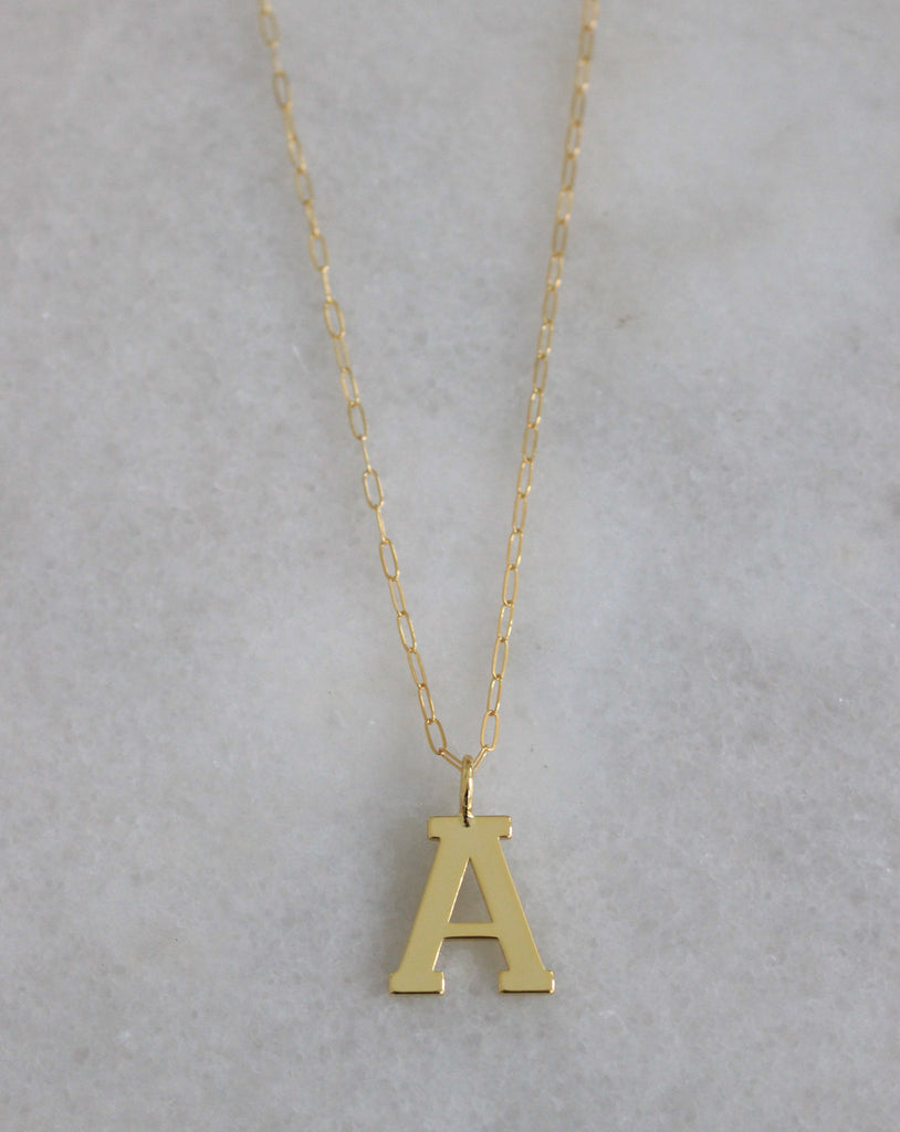 Varsity Initial Necklace