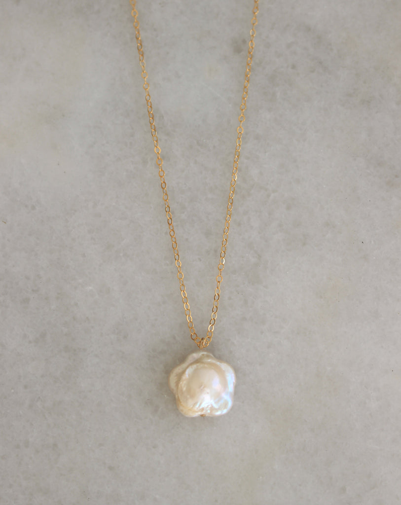 Pearl Botanical Necklace