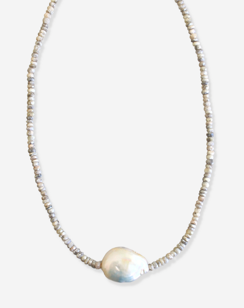 Pearla Necklace - Mist