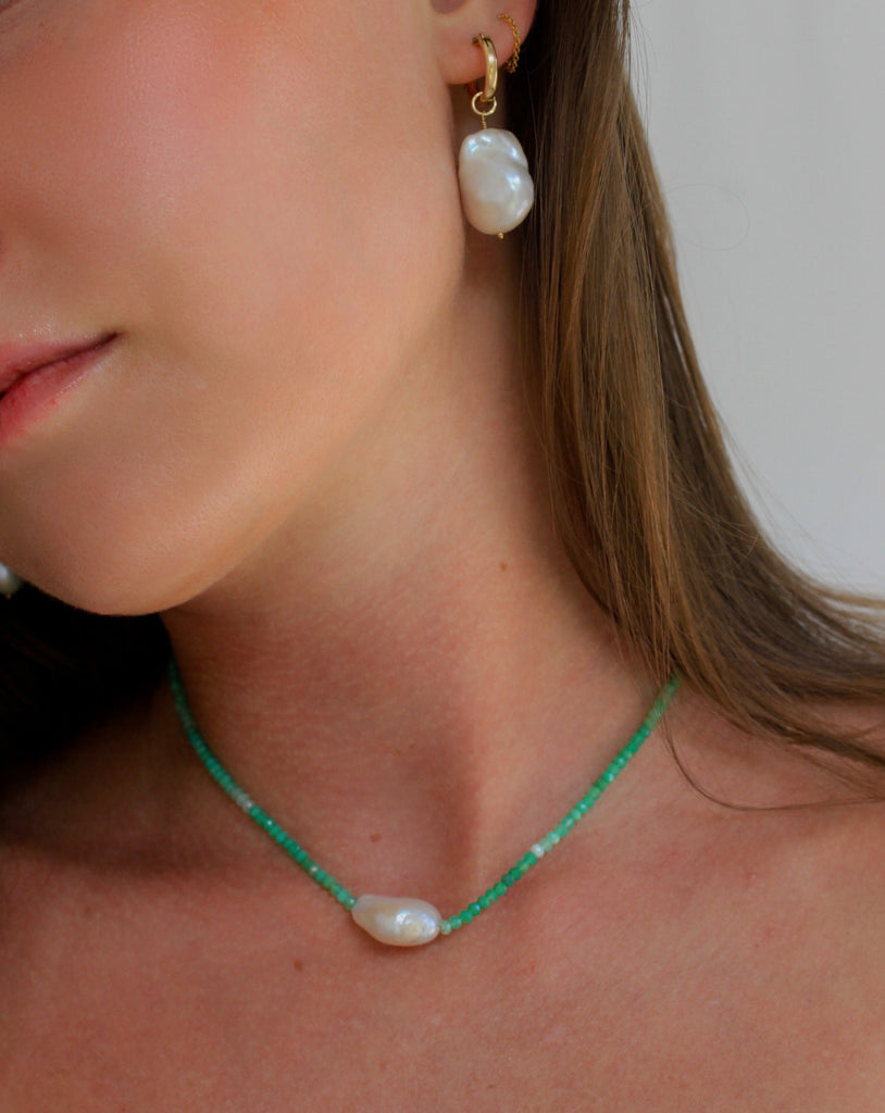Pearla Necklace - Jade