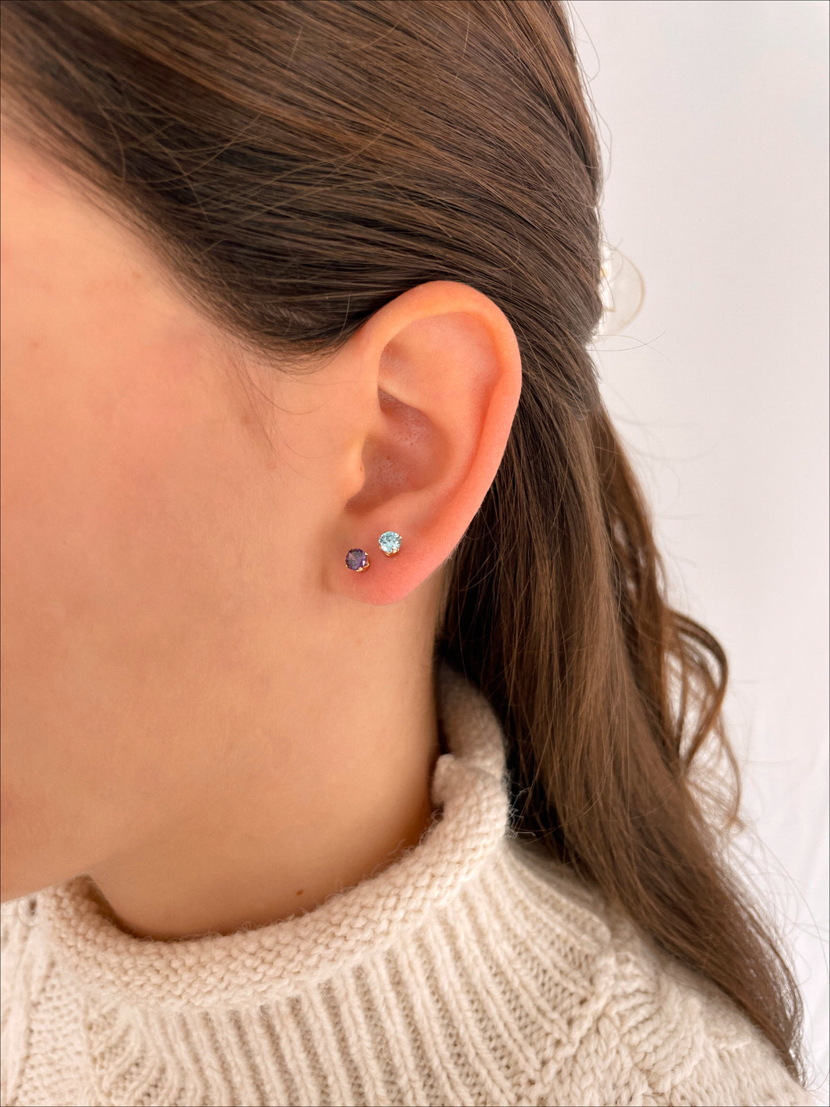 Birthstone Studs